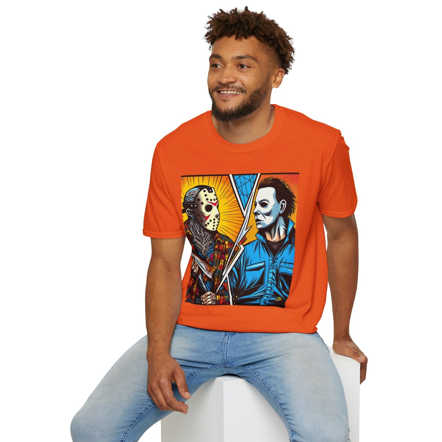 Jason & Michael Halloween Shirt | Funny Vintage Horror Tee