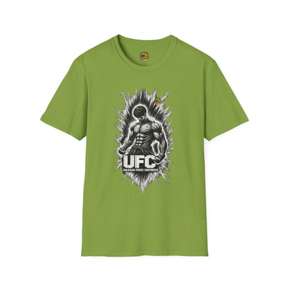 Baki - UFC T Shirt | Unleash Fierce Confidence | Motivational UFC Tee with Baki Anime T Shirt - custom-made. perfect gift idea. Order yours now and stand out with this exclusive piece!