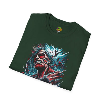 Eren Yeager Titan’s Resolve Unshaken Tee | Official Attack on Titan - VibroPrint Studio