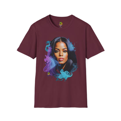 Memorial - Aaliyah shirt | Memorial Tribute to the Queen of Urban Pop | Honoring a Legend’s Legacy - custom-made. limited stock. Order yours now and stand out with this exclusive piece!