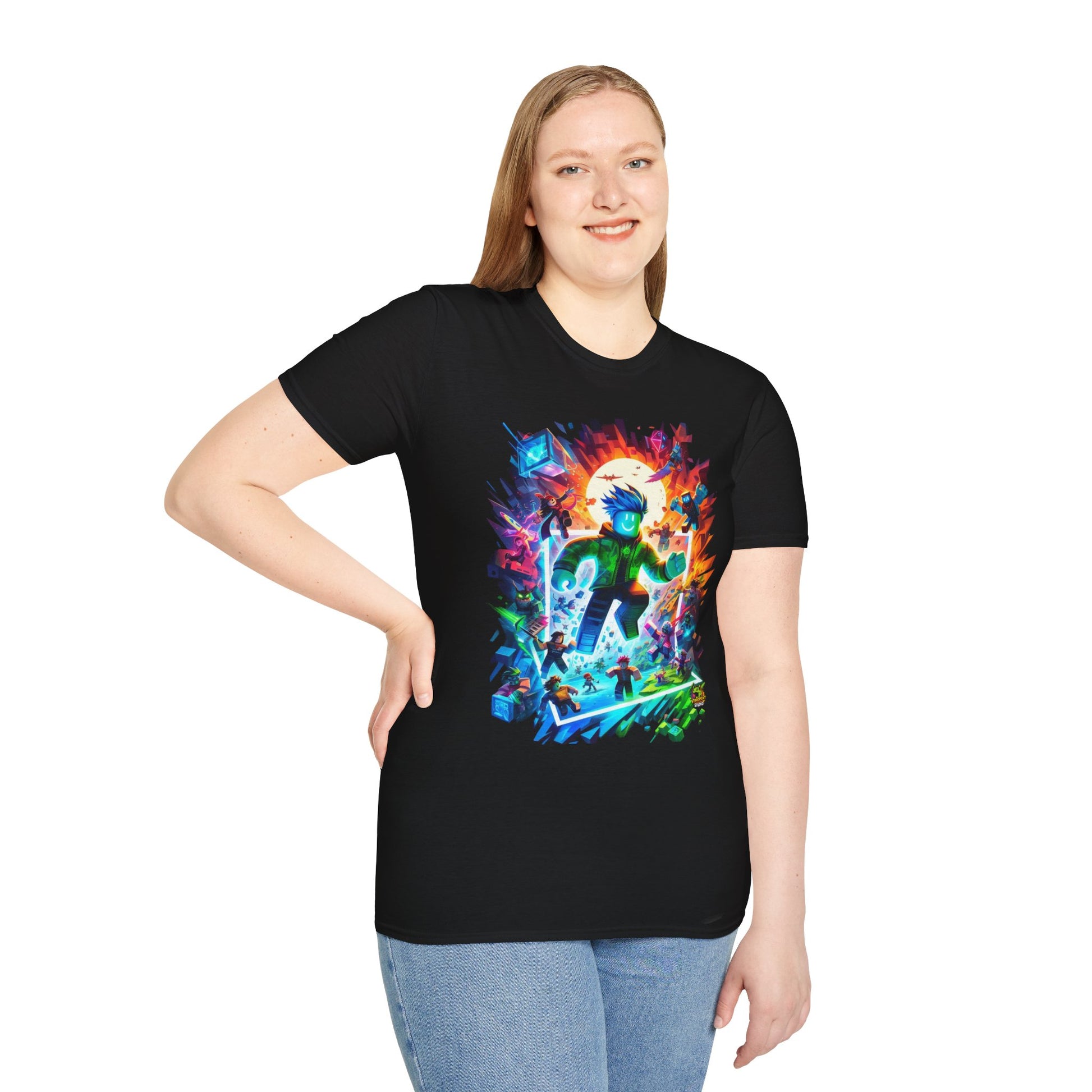 Stylish - Roblox Adventure Shirt for Kids | Roblox Clothing for Boys & Girls | Stylish Roblox Graphic Tee | Perfect Roblox Gift - premium material. perfect gift idea. Order yours now and stand out with this exclusive piece!