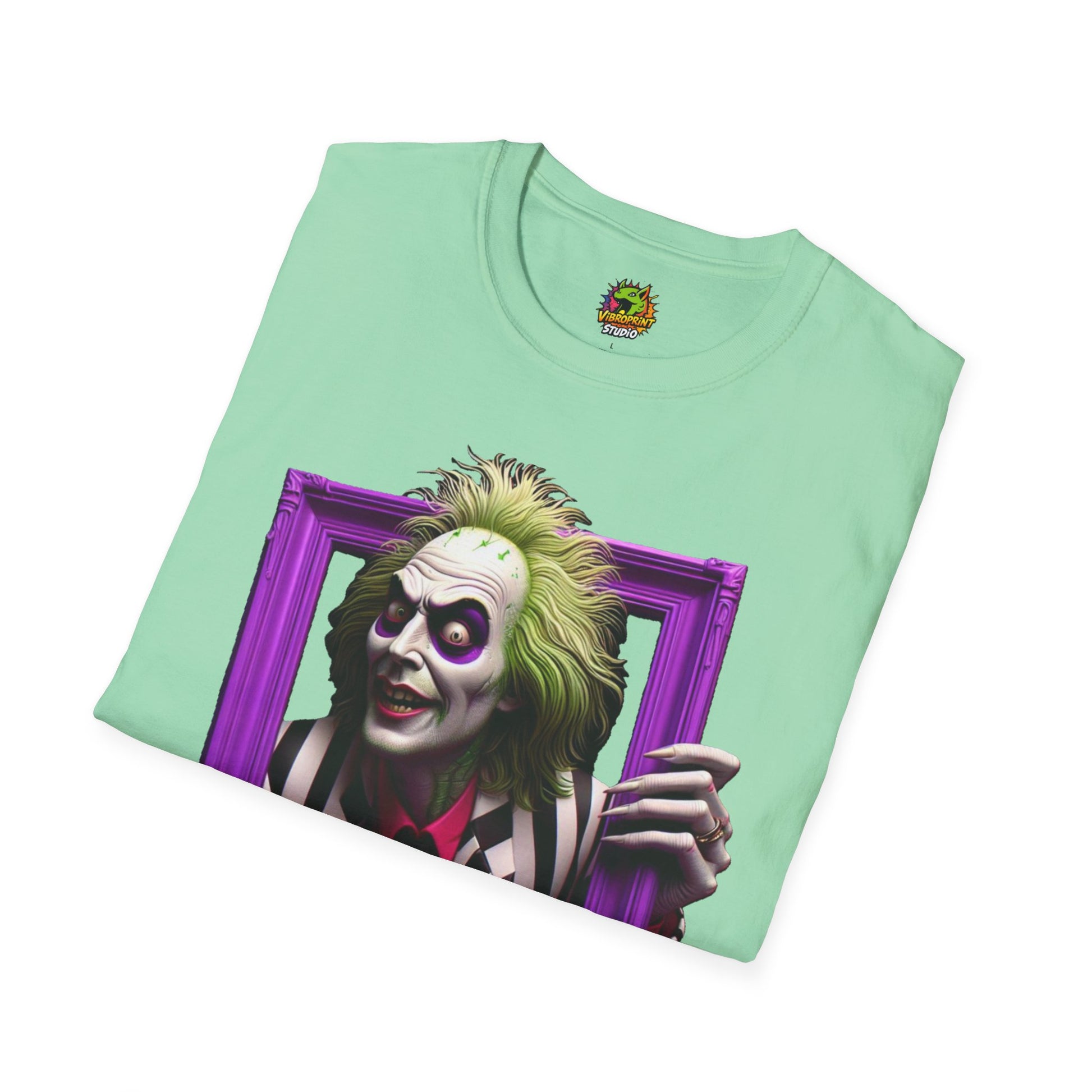 Tee - Beetlejuice Shirt | Halloween Horror Graphic Tee | Classic Beetlejuice Movie Design | Funny Halloween T-Shirt - custom-made. limited stock. Order yours now and stand out with this exclusive piece!