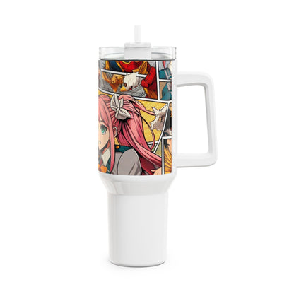 Anime - Stanley cup | Anime Geek Drinkware | Colorful Cartoon Tumbler for Fans - premium material. limited stock. Order yours now and stand out with this exclusive piece!