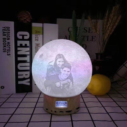 Use - Bluetooth Portable Speaker LED Moon Lamp – 3D Printed Wireless Speaker with Color-Changing Light for Home and Outdoor Use - custom-made. limited stock. Order yours now and stand out with this exclusive piece!