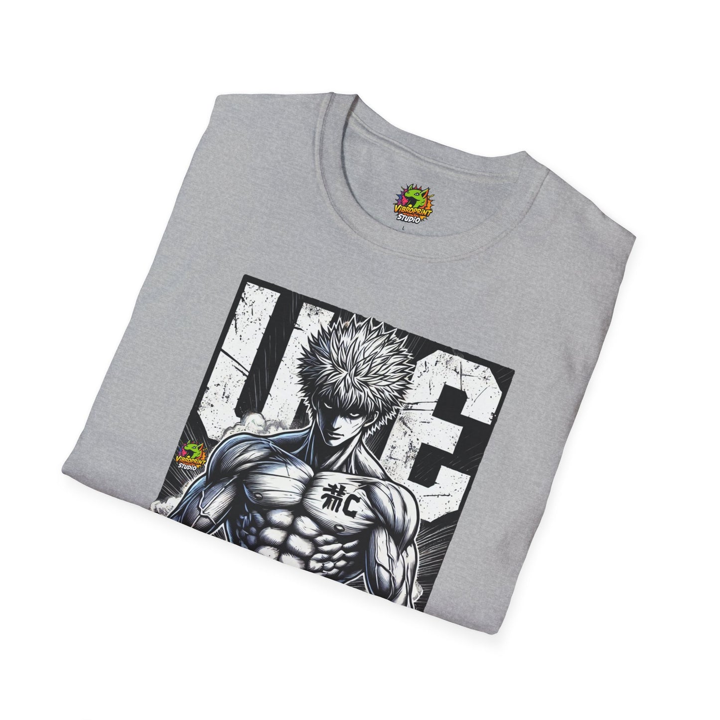 UFC - UFC T Shirt | Unleash Fierce Confidence | Motivational UFC Tee with Baki Anime T-Shirt design - custom-made. perfect gift idea. Order yours now and stand out with this exclusive piece!