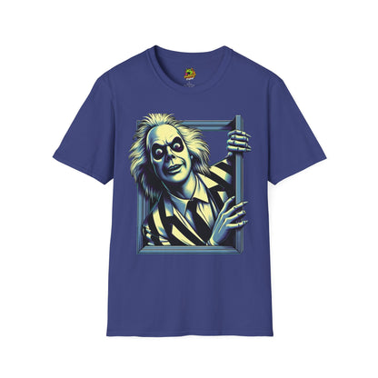 | - Beetlejuice Shirt | Halloween Horror Comedy Tee | Classic Beetlejuice Graphic T-Shirt | Fun Halloween Clothing - custom-made. perfect gift idea. Order yours now and stand out with this exclusive piece!