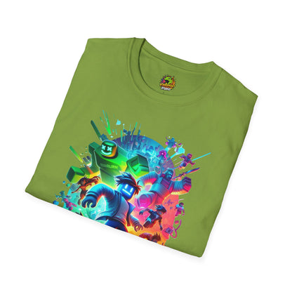 Cool Roblox Avatar T-Shirt for Kids | Roblox Graphic Tee | Roblox Inspired Clothing for Boys & Girls | Fun Roblox Gift