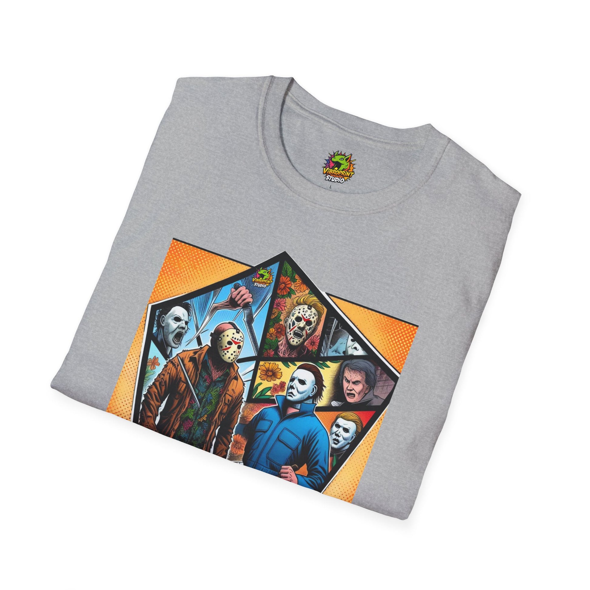 product - Michael Myers Vintage Tee | Jason & Michael Picnic Horror Shirt - premium material. perfect gift idea. Order yours now and stand out with this exclusive piece!