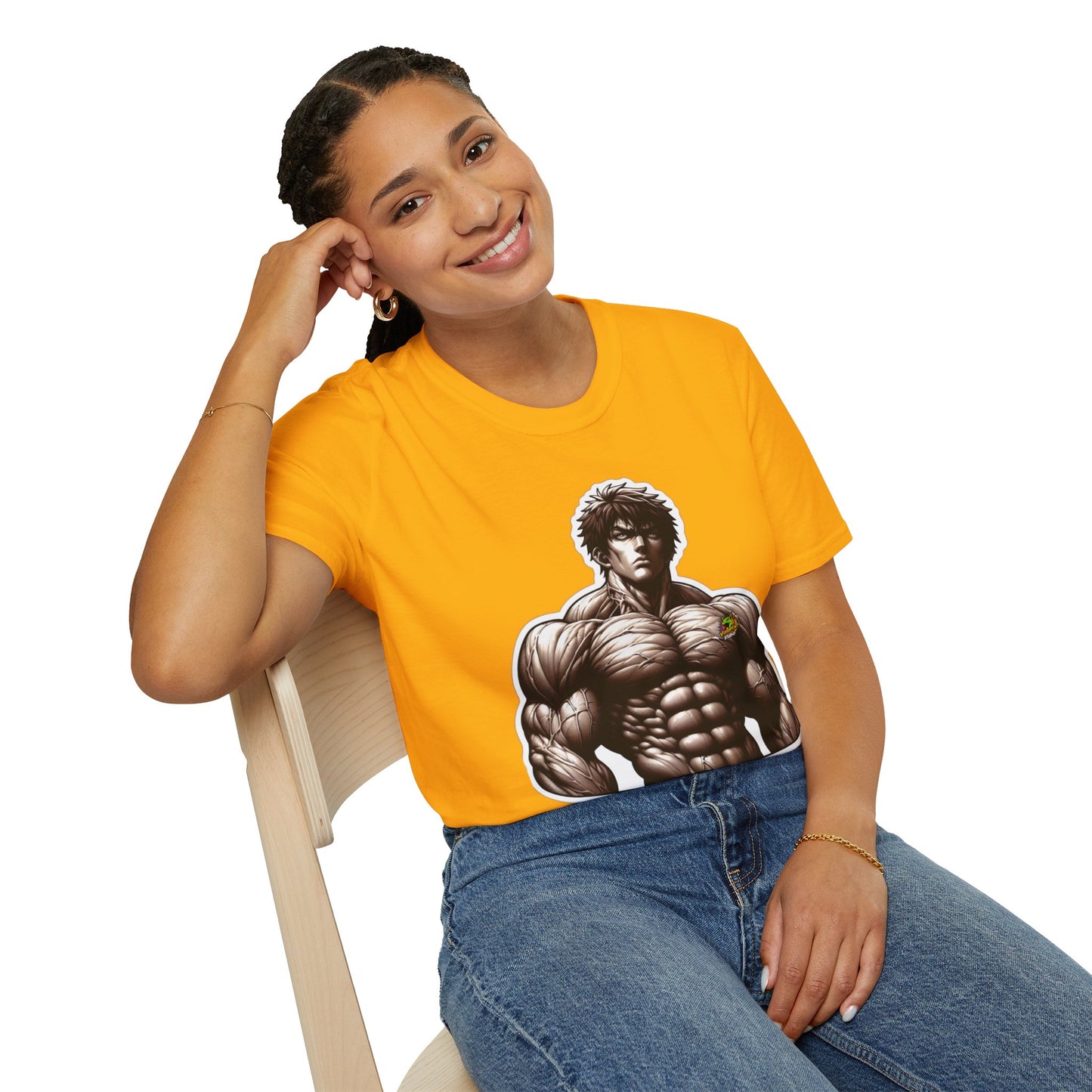 UFC T Shirt | Unleash Fierce Confidence | Motivational UFC Tee with Baki Anime Inspiration