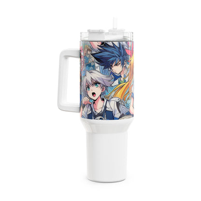 Colorful - Stanley Tumbler | Geek Drinkware for Anime and Comic Fans | Colorful Cartoon Tumbler - custom-made. limited stock. Order yours now and stand out with this exclusive piece!