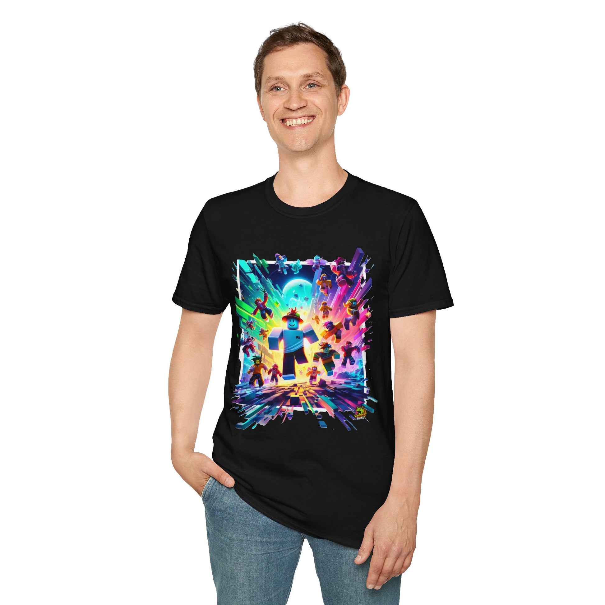 Girls - Cool Roblox Adventure Tee for Kids | Roblox Graphic T-Shirt | Roblox Clothing for Boys & Girls | Fun Gift for Roblox Fans - premium material. perfect gift idea. Order yours now and stand out with this exclusive piece!