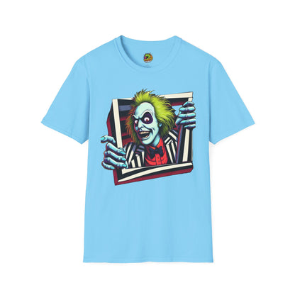 exclusive - Beetlejuice Shirt | Retro Halloween Graphic Tee | Classic Beetlejuice Movie Style | Funny and Spooky T-Shirt for Adults - premium material. perfect gift idea. Order yours now and stand out with this exclusive piece!