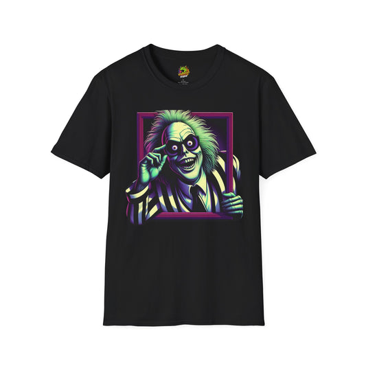 Beetlejuice Shirt | Beetlejuice Fan Shirt | Beetlejuice Graphic Shirt | Halloween Beetlejuice Tee - High Quality Image