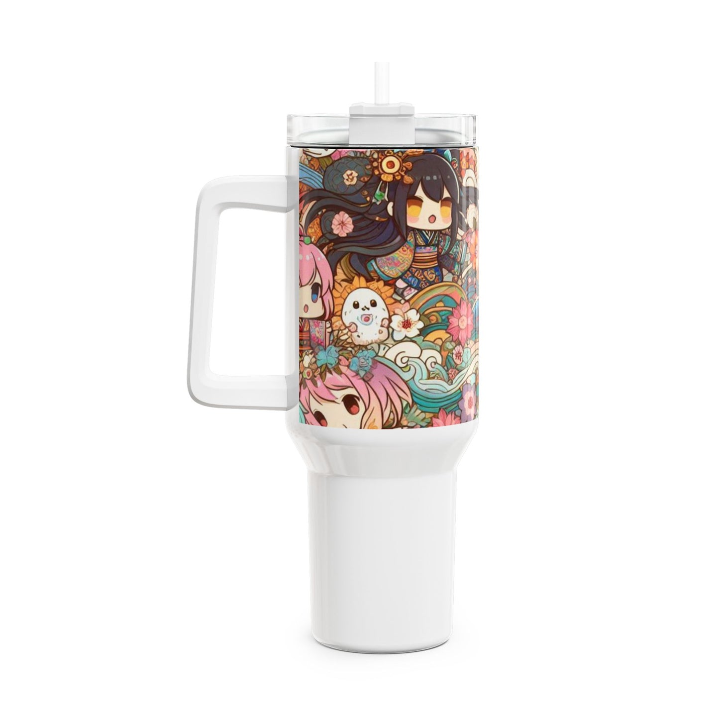 Themed - Stanley Tumbler | Anime Themed Tumbler for Gamers | Colorful Geek Drinkware - premium material. perfect gift idea. Order yours now and stand out with this exclusive piece!