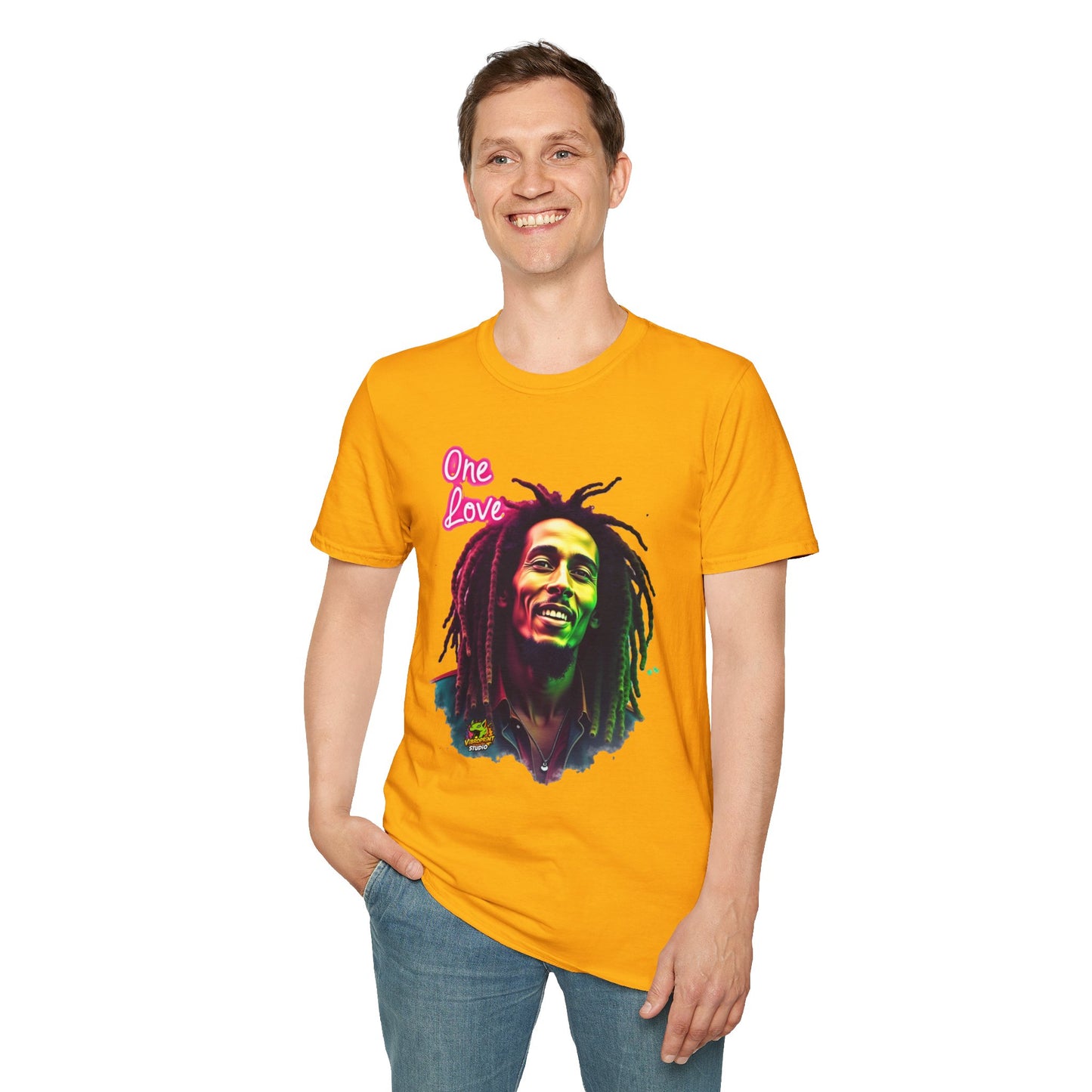 Bob Marley T-Shirt - Lion of Judah - VibroPrint Studio