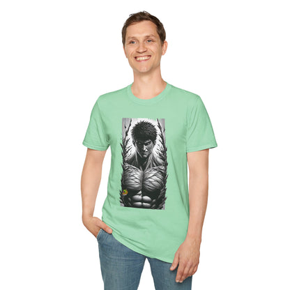 UFC T Shirt | Unleash Fierce Confidence | Motivational UFC Tee with Baki Anime Inspiration for Gym