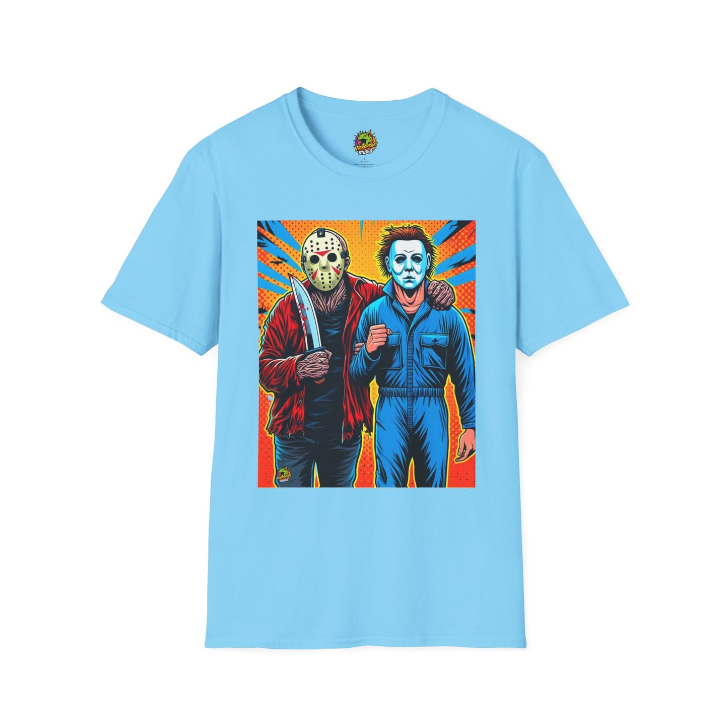 Halloween - Jason Voorhees & Michael Myers Shirt | Funny Halloween Horror Tee - premium material. perfect gift idea. Order yours now and stand out with this exclusive piece!