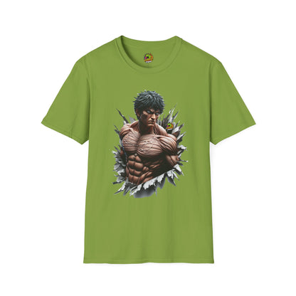 Anime - UFC T Shirt | Unleash Fierce Confidence | Motivational UFC Tee with Baki Anime Influence for Gym Lovers - custom-made. perfect gift idea. Order yours now and stand out with this exclusive piece!