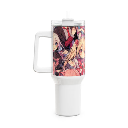 Anime - Stanley cup | Anime Tumbler for Gamers and Geeks | Colorful Cartoon Drinkware - premium material. limited stock. Order yours now and stand out with this exclusive piece!