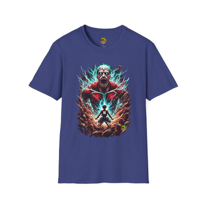 Tee - Eren Yeager Titan’s Reckoning Tee | Attack on Titan Shirt | Shingeki - custom-made. perfect gift idea. Order yours now and stand out with this exclusive piece!