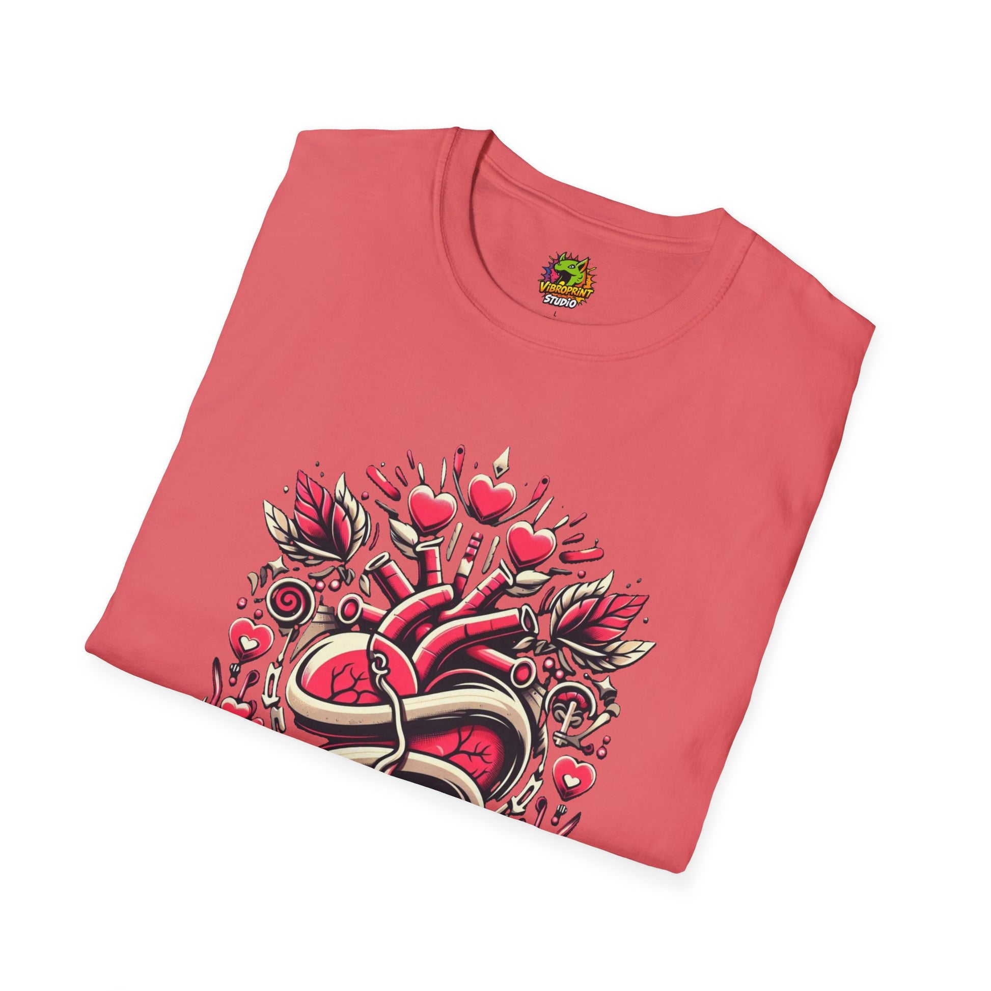 Close-up Valentine's Day T-Shirt - Soft Unisex Tee Fabric