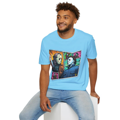 Jason Voorhees & Michael Myers Shirt | Funny Vintage Halloween Tee