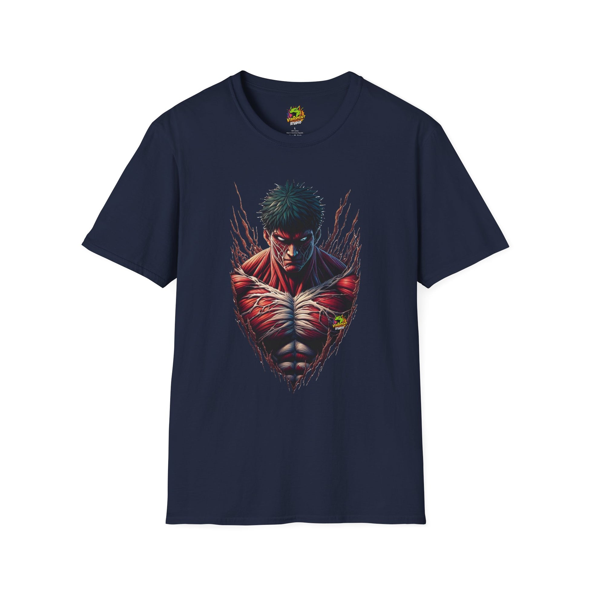 product - UFC T Shirt | Unleash Fierce Confidence | UFC Tee with Baki Anime Elements for Fitness Lovers - premium material. perfect gift idea. Order yours now and stand out with this exclusive piece!