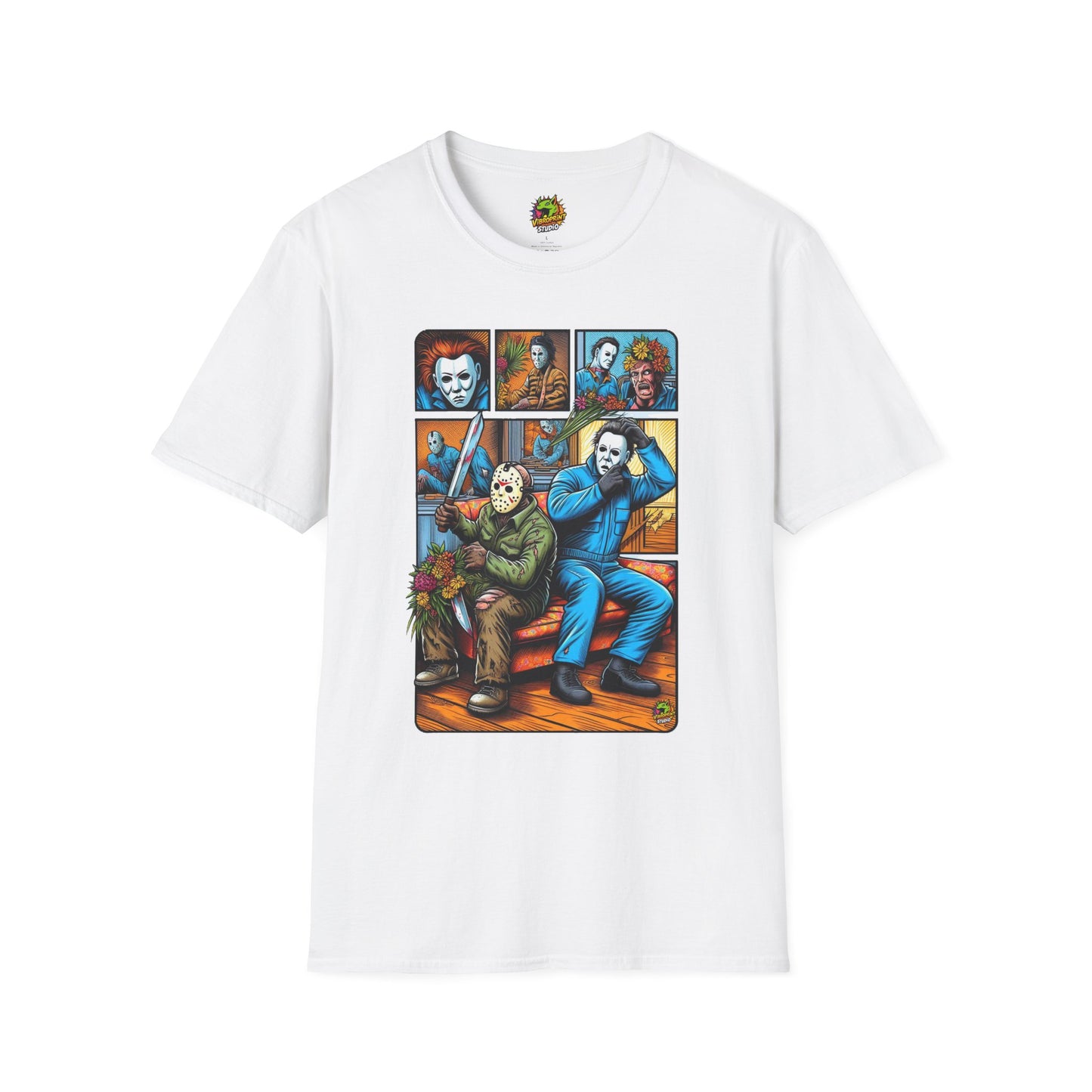 Horror - Jason Voorhees & Michael Myers Funny Shirt | Halloween Horror Tee - premium material. perfect gift idea. Order yours now and stand out with this exclusive piece!