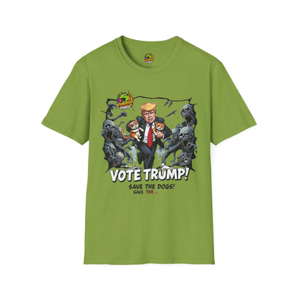 Funny - They're Eating the Dogs Shirt | Trump Election Meme T-Shirt | Funny Election Graphic Tee - custom-made. limited stock. Order yours now and stand out with this exclusive piece!