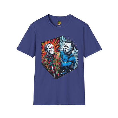 Halloween - Funny Jason & Michael Myers Shirt | Halloween Horror T-Shirt - custom-made. perfect gift idea. Order yours now and stand out with this exclusive piece!