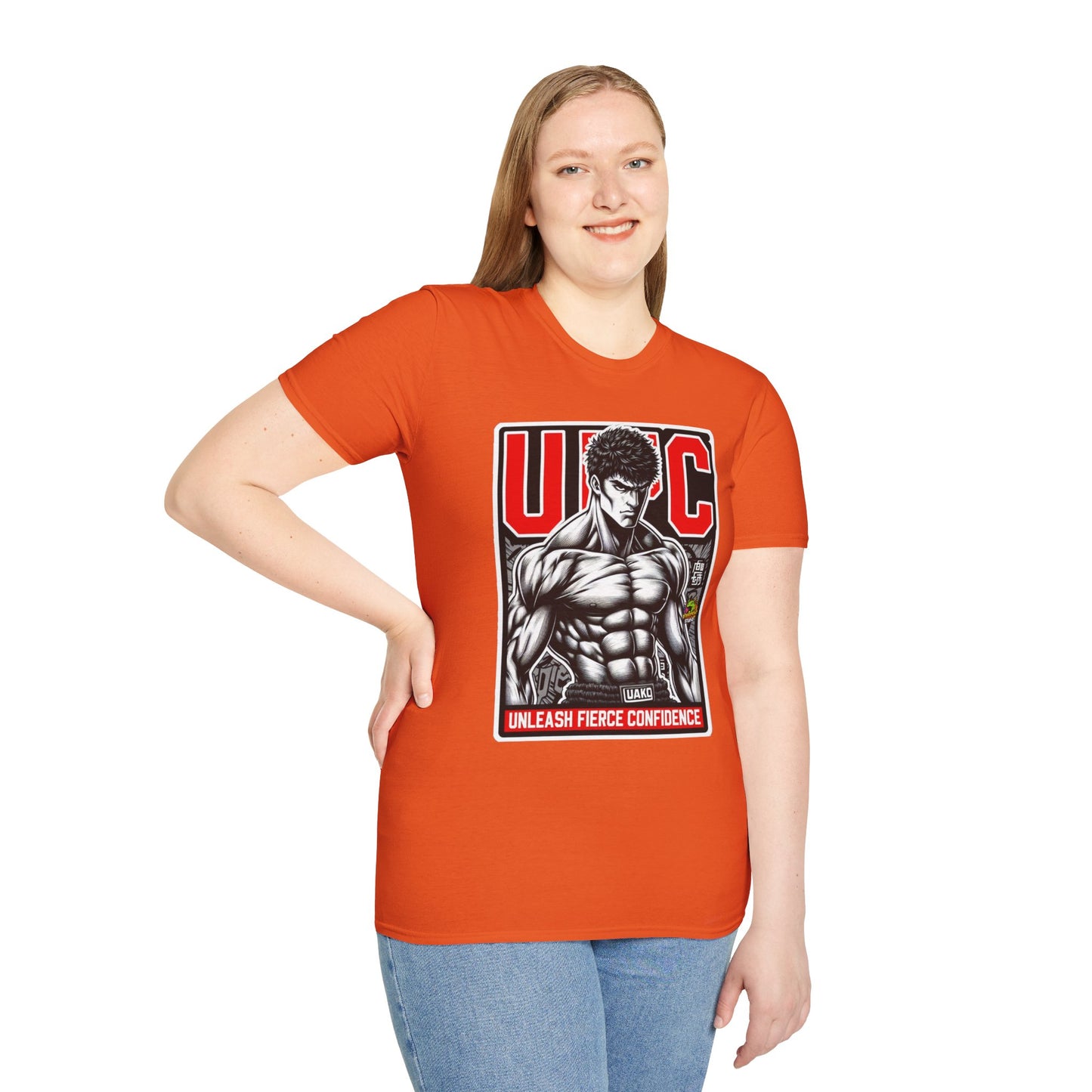 UFC T Shirt | Unleash Fierce Confidence | UFC Tee Inspired by Baki Anime T Shirt