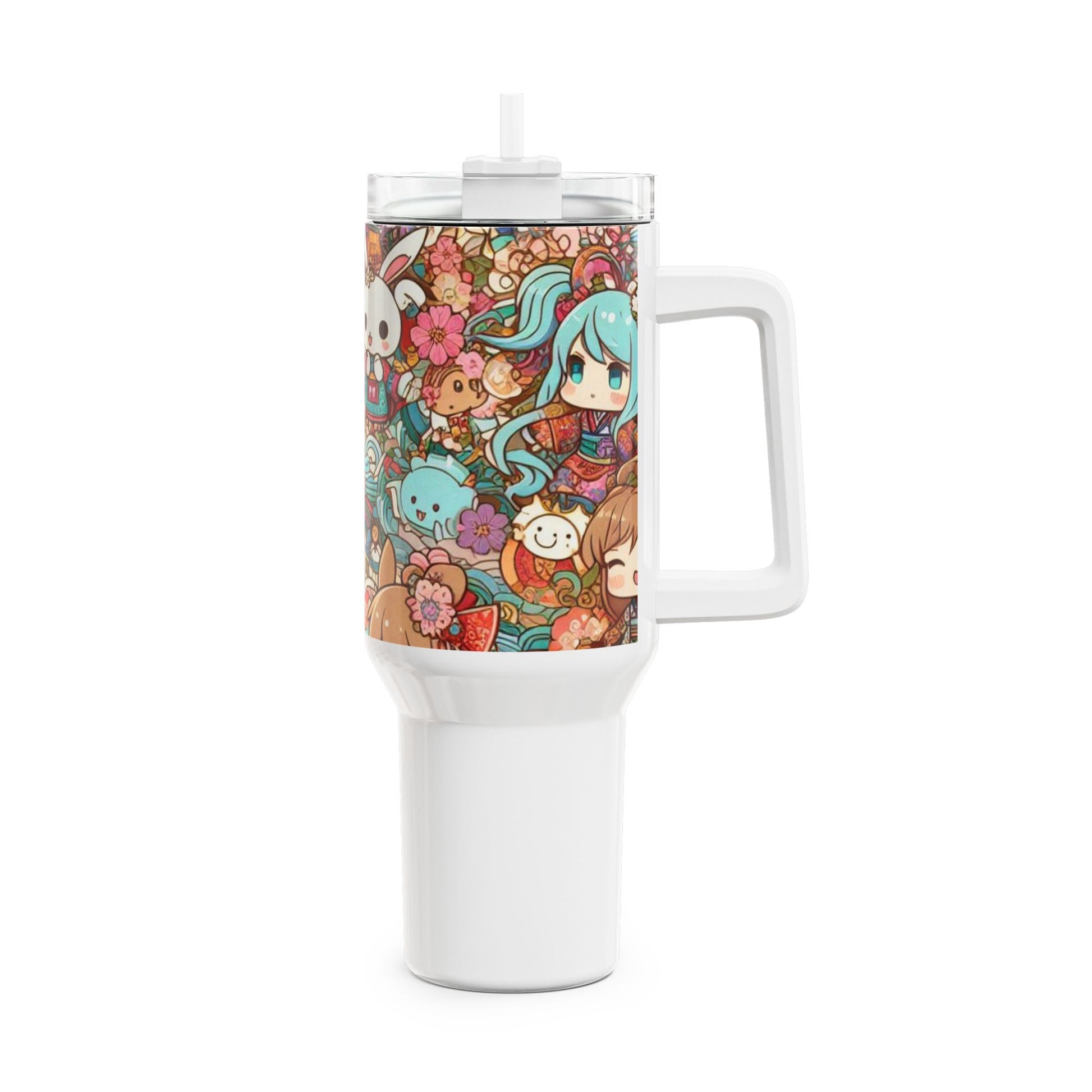 Geek - Stanley Tumbler | Anime Themed Tumbler for Gamers | Colorful Geek Drinkware - custom-made. perfect gift idea. Order yours now and stand out with this exclusive piece!