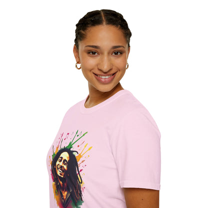 Bob Marley T-Shirt - Vibrant Rasta Energy