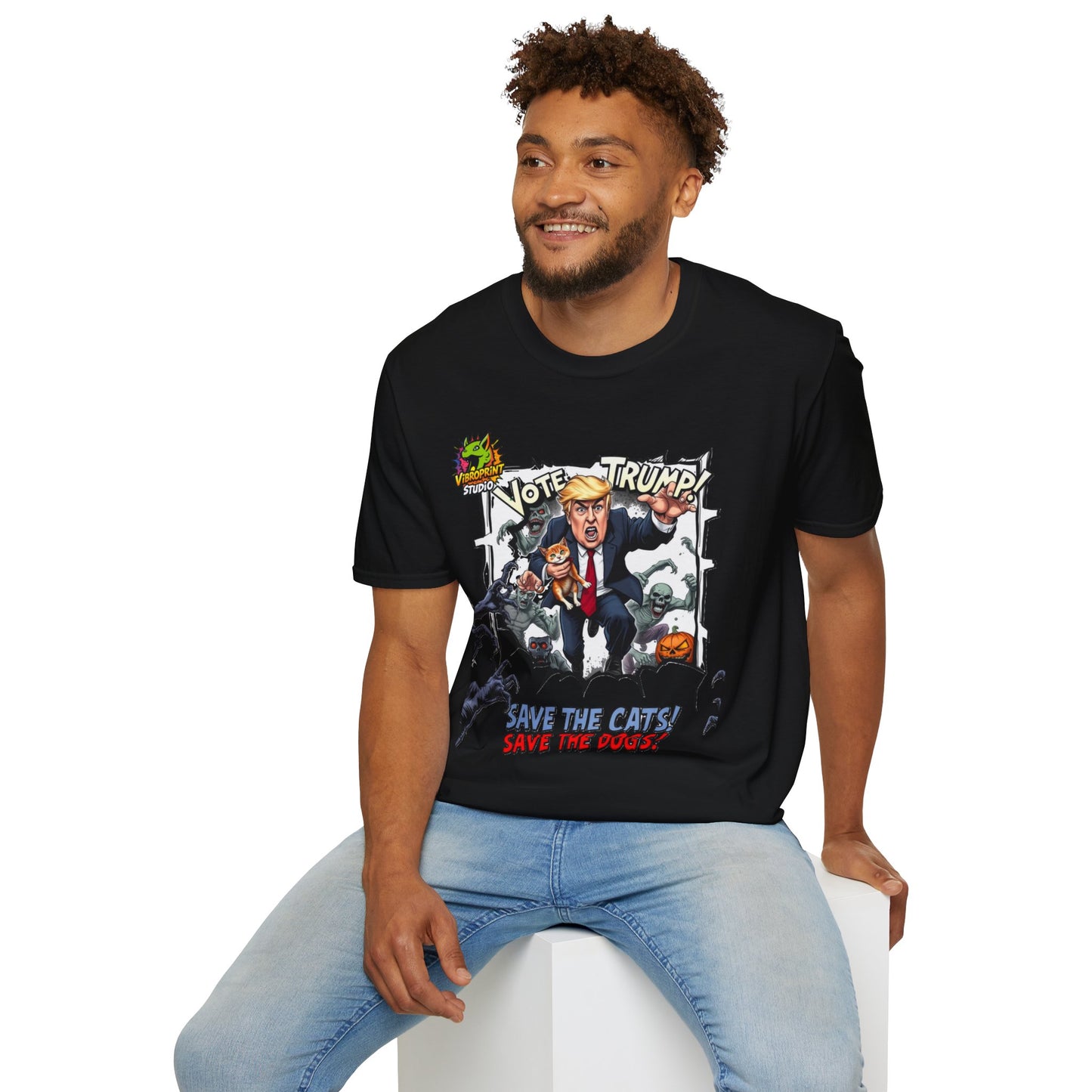 They're Eating the Dogs Tee | Funny Trump Graphic T-Shirt | Election Satire Shirt