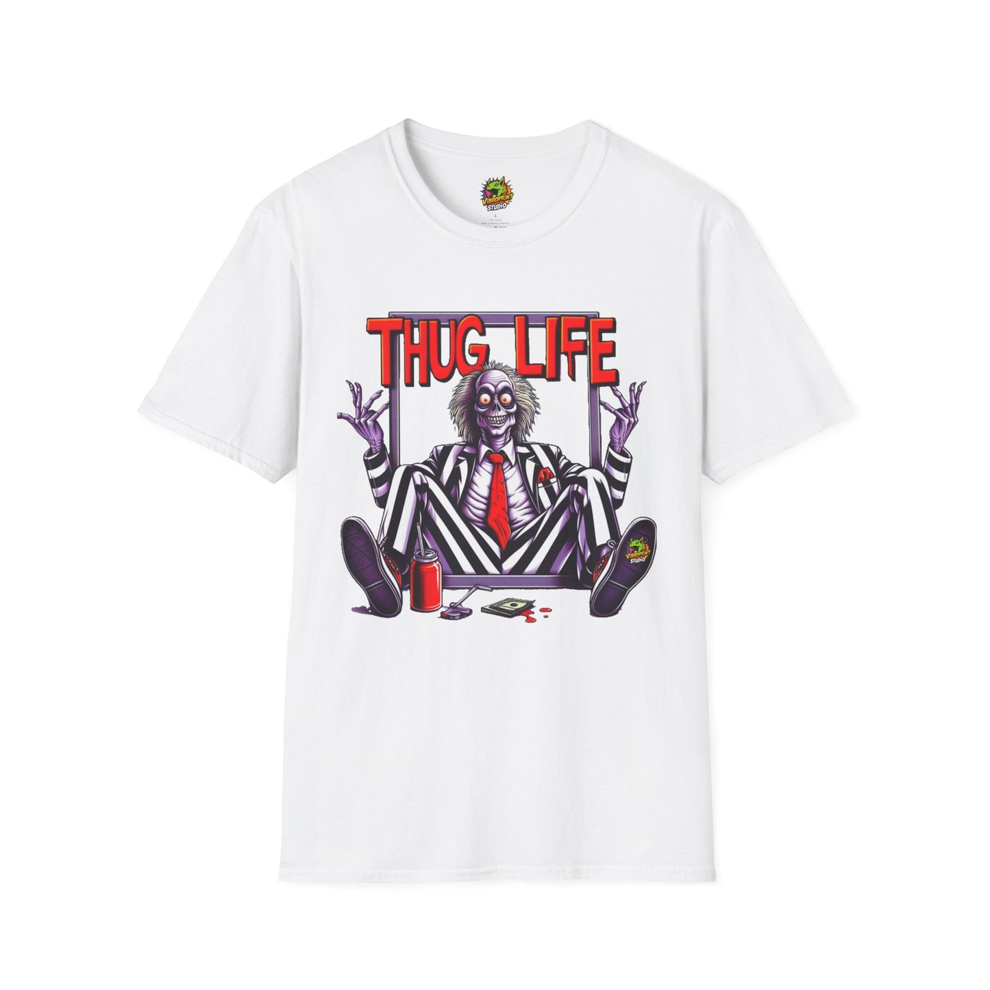 Beetlejuice - Beetlejuice Shirt | Funny Thug Life Graphic T-Shirt | Halloween Beetlejuice Tee - premium material. perfect gift idea. Order yours now and stand out with this exclusive piece!