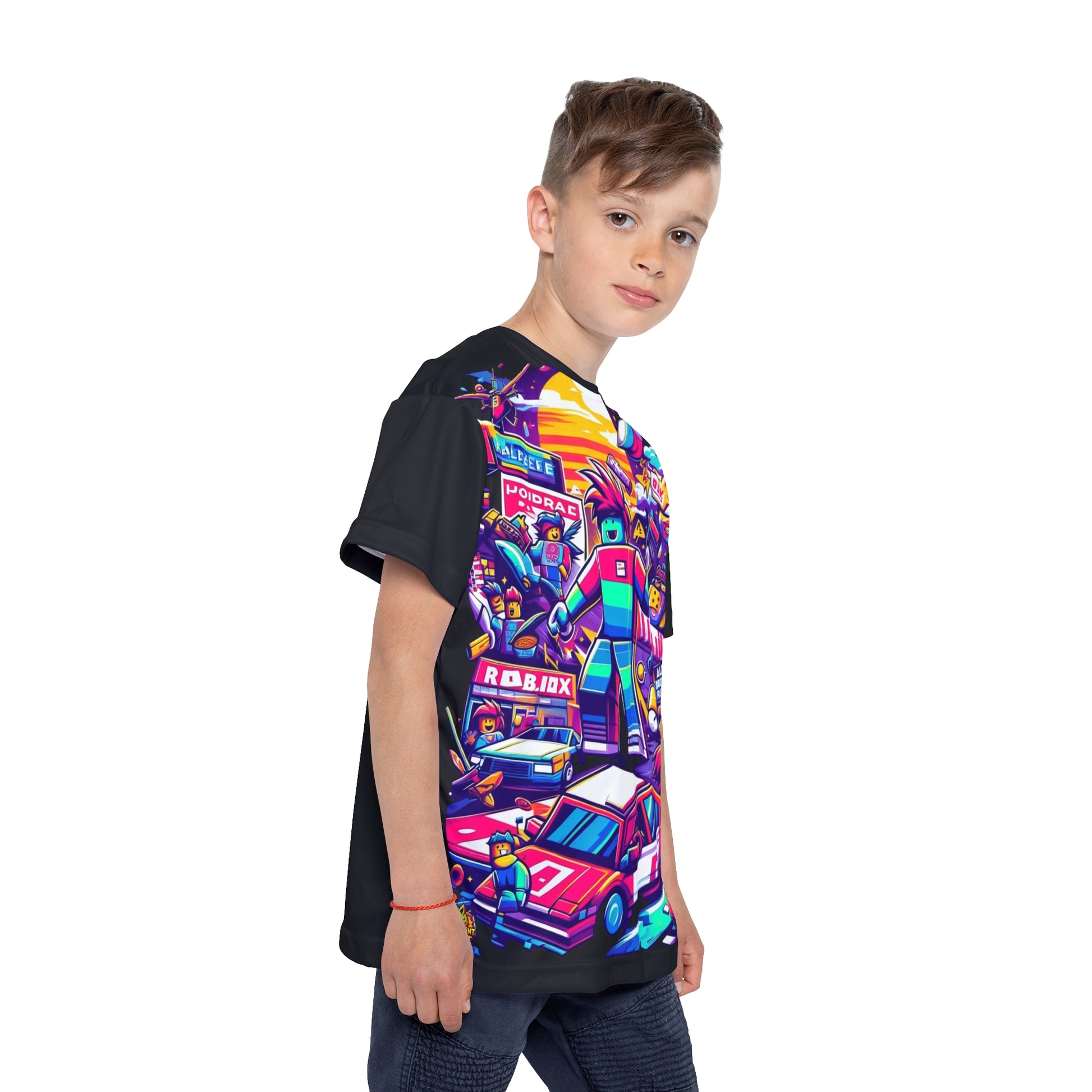 [Color] Kids Roblox Graphic T-Shirt