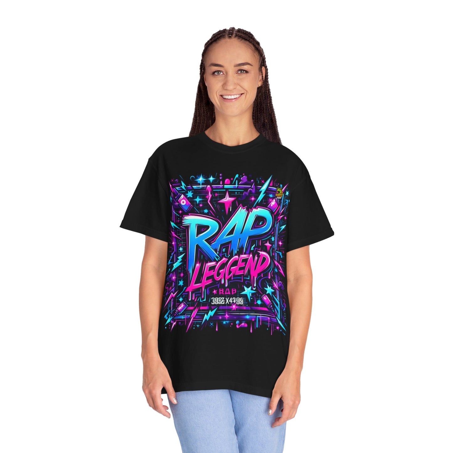 T-Shirt - Street Art Neon Graffiti Rapper Merch | Hip-Hop Inspired T-Shirt Design - custom-made. limited stock. Order yours now and stand out with this exclusive piece!