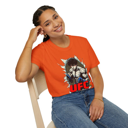 Michael Myers inspired design - UFC T Shirt | Unleash Fierce Confidence | UFC Tee for Anime & Sport Lovers - spooky season. premium horror movie t-shirt for spooky occasions. Order yours now and stand out with this exclusive piece!