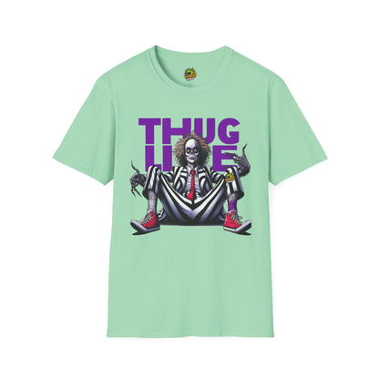 Fans - Beetlejuice Shirt | Thug Life Halloween Tee | Classic Beetlejuice Graphic T-Shirt for Fans - premium material. perfect gift idea. Order yours now and stand out with this exclusive piece!