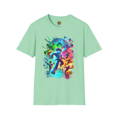 | - Cool Roblox Avatar T-Shirt for Kids | Roblox Graphic Tee | Roblox Inspired Clothing for Boys & Girls | Fun Roblox Gift - premium material. limited stock. Order yours now and stand out with this exclusive piece!