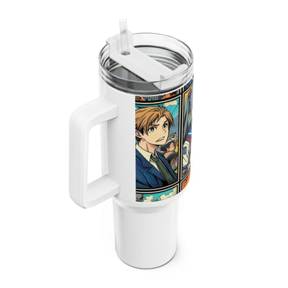 | - Stanley cup | Comics and Anime Fans Drinkware | Colorful Geek Tumbler - premium material. perfect gift idea. Order yours now and stand out with this exclusive piece!