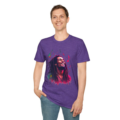 Rasta - Bob Marley T-Shirt - Vibrant Rasta Revolution - premium material. perfect gift idea. Order yours now and stand out with this exclusive piece!