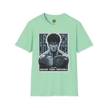 Tee - UFC T Shirt | Unleash Fierce Confidence | UFC Tee with Baki Anime T Shirt for motivation Inspiration - premium material. limited stock. Order yours now and stand out with this exclusive piece!