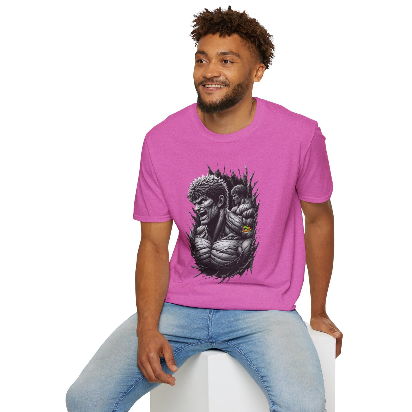 UFC T Shirt | Unleash Fierce Confidence | Motivational UFC Tee with Baki Anime Influence