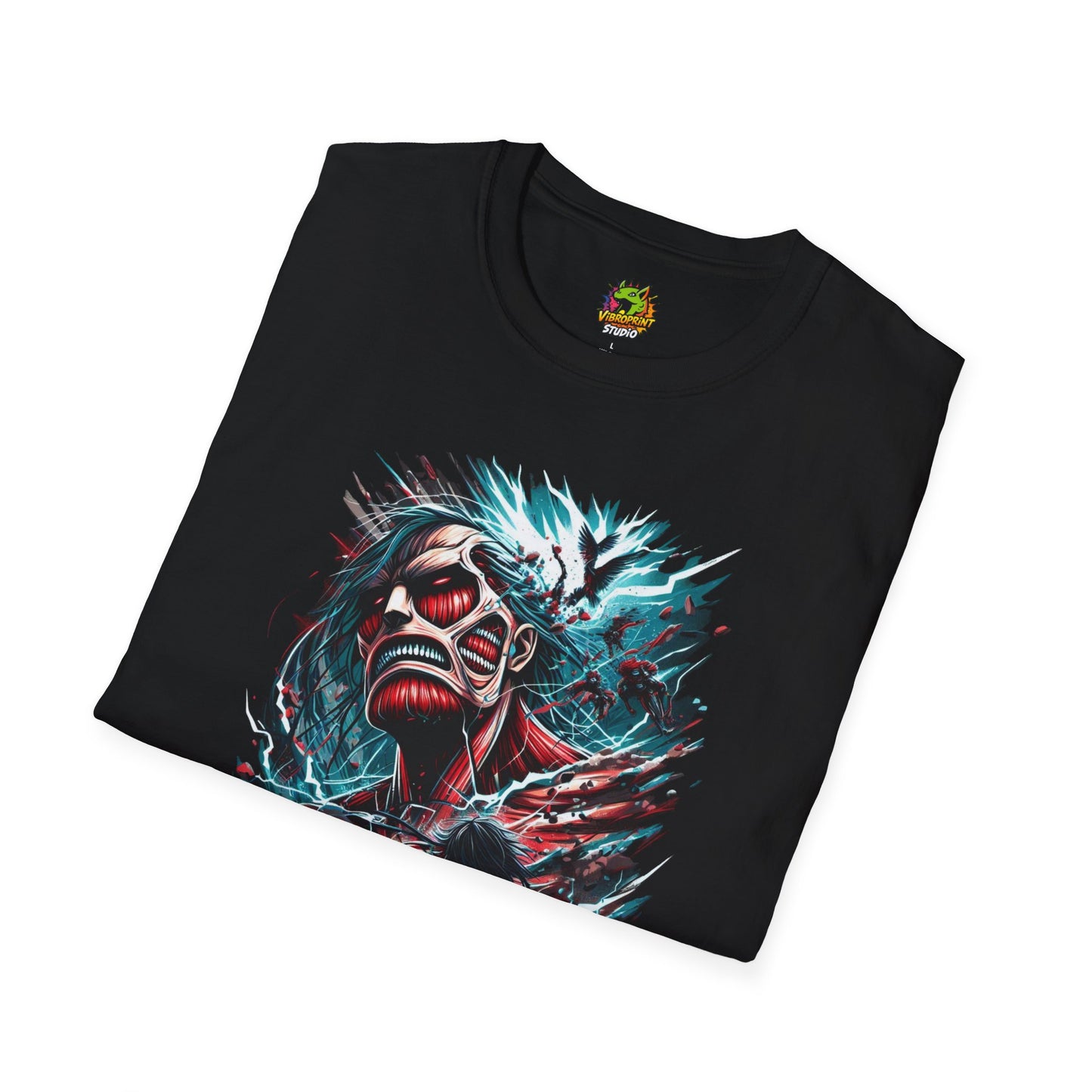 Eren Yeager Titan’s Resolve Unshaken Tee | Official Attack on Titan - VibroPrint Studio