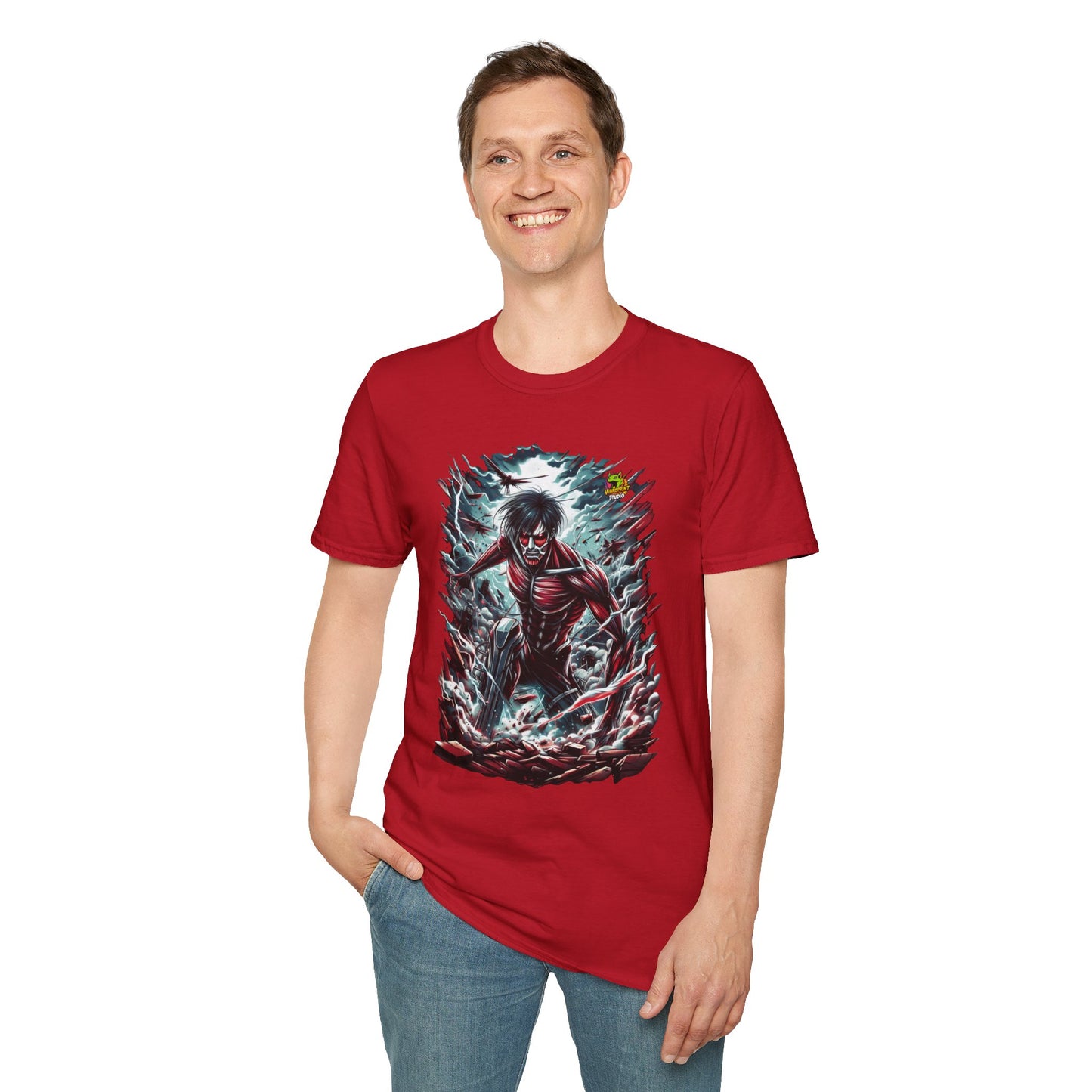 exclusive - Eren Yeager Titan’s Awakening Tee | Attack on Titan Shirt | Shingeki - custom-made. perfect gift idea. Order yours now and stand out with this exclusive piece!