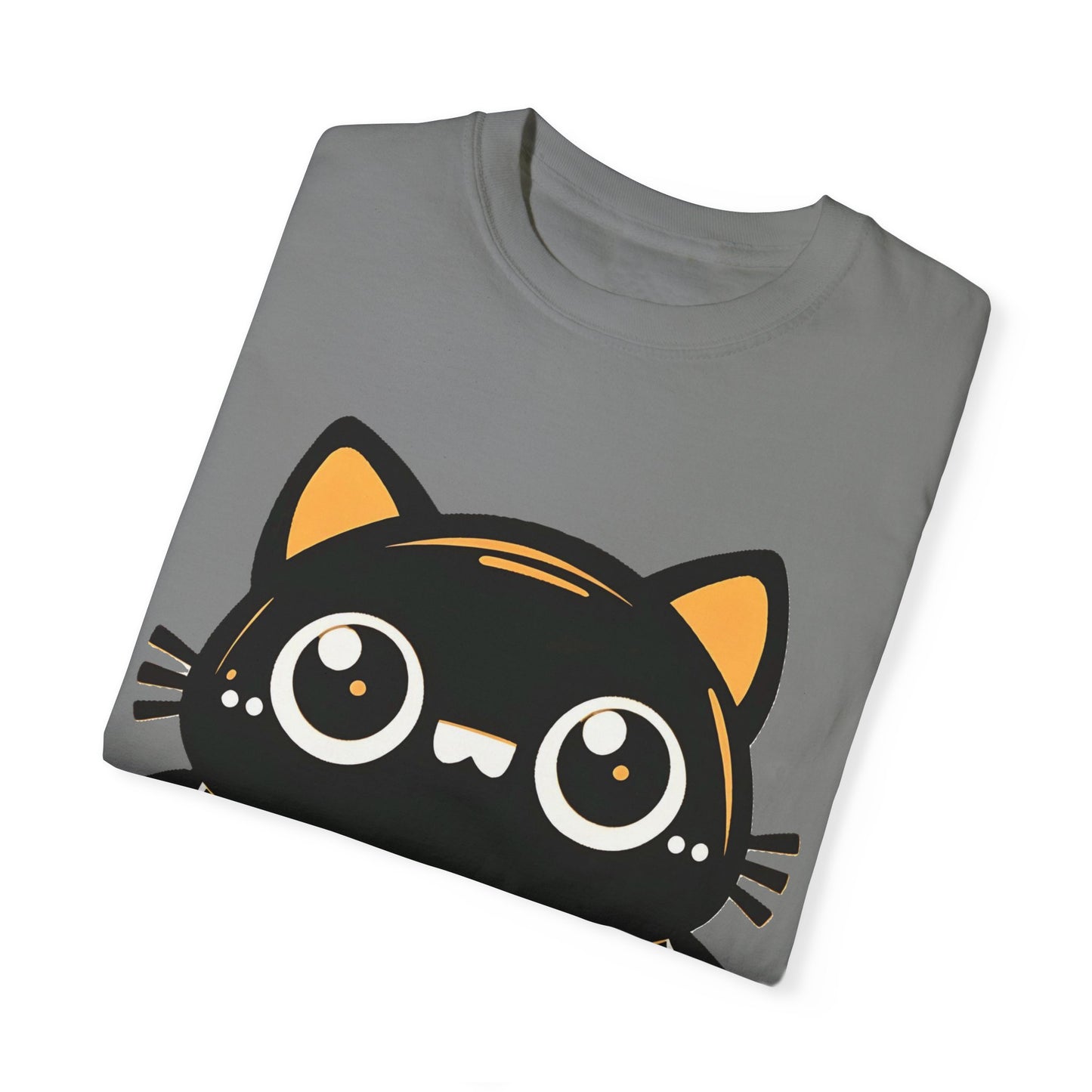 Superhero Cat T-Shirt - Cute Batman-Inspired Parody Design for Cat Lovers