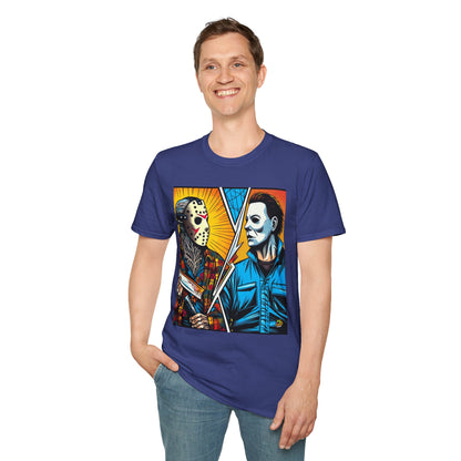 Jason & Michael Halloween Shirt | Funny Vintage Horror Tee