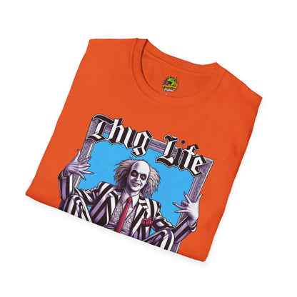 exclusive - Beetlejuice Shirt | Halloween Thug Life Tee | Spooky Beetlejuice Graphic Shirt - premium material. perfect gift idea. Order yours now and stand out with this exclusive piece!