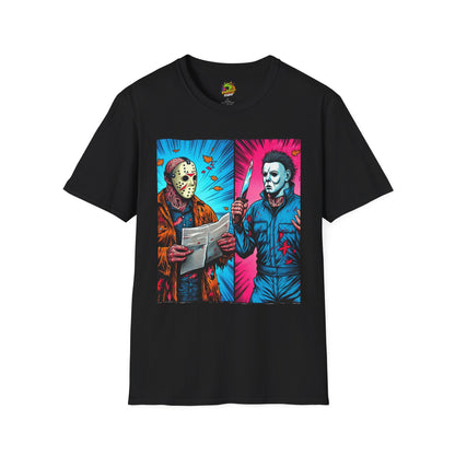 Halloween - Michael Myers Vintage Tee | Jason Voorhees Funny Halloween Picnic Shirt - premium material. perfect gift idea. Order yours now and stand out with this exclusive piece!